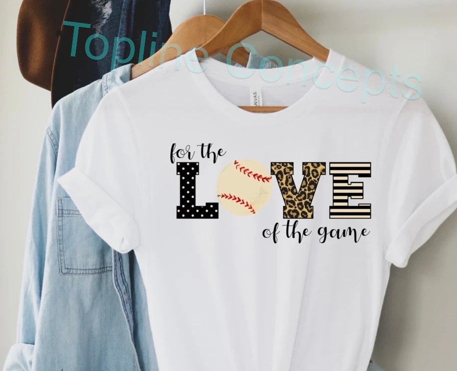 For the love baseball