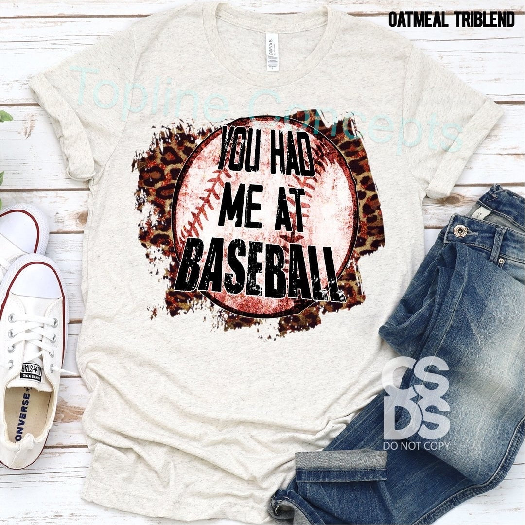 You had me at baseball leopard