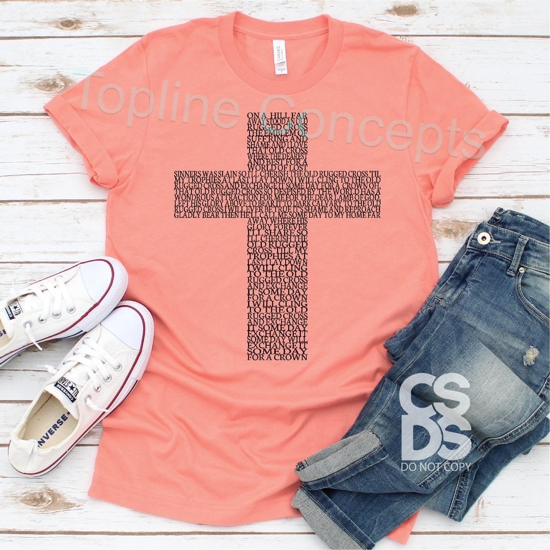 Old rugged cross lyrics