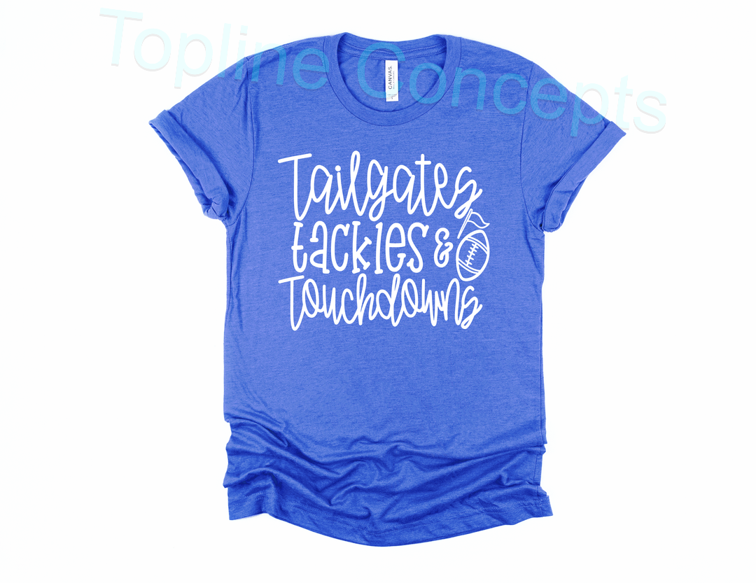 Tailgates tackles and touchdowns