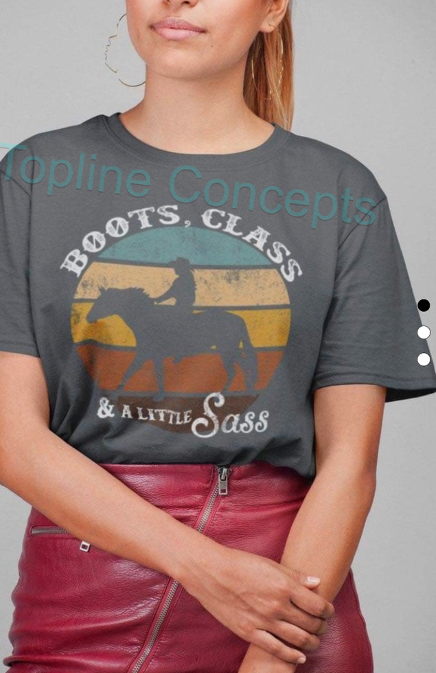 Boots, class, and little sass