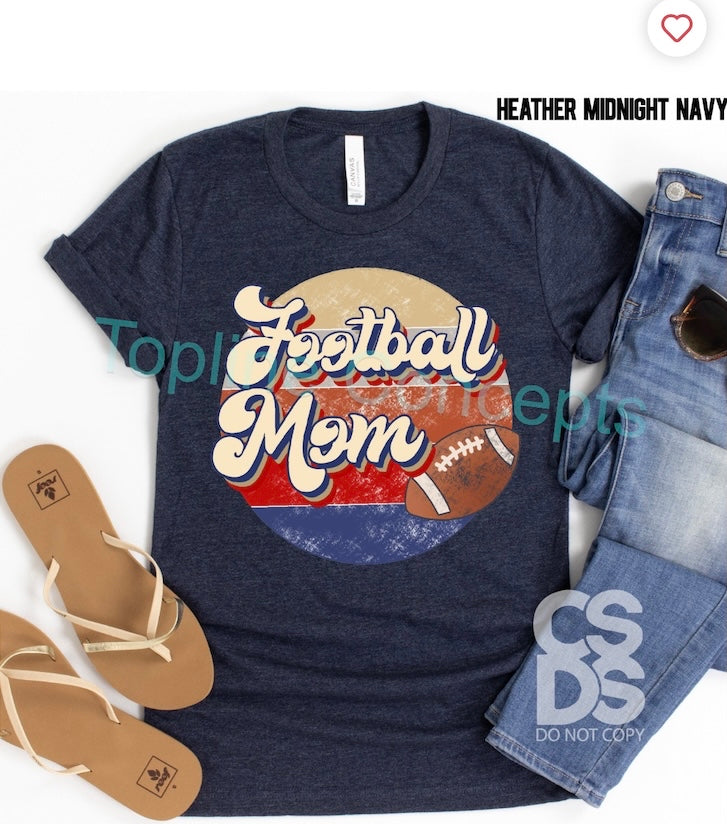 Football mom retro