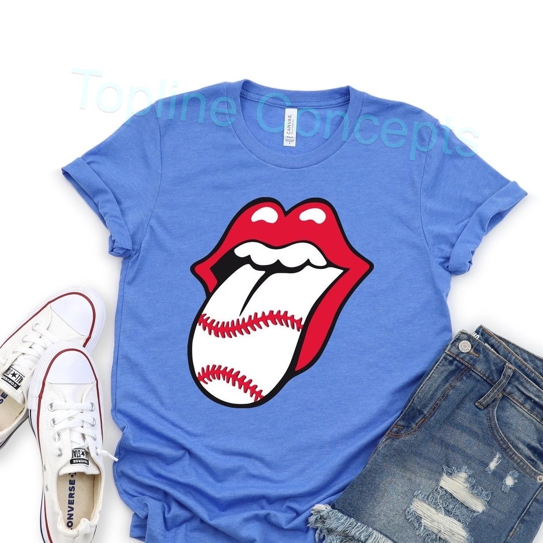 Retro baseball tongue