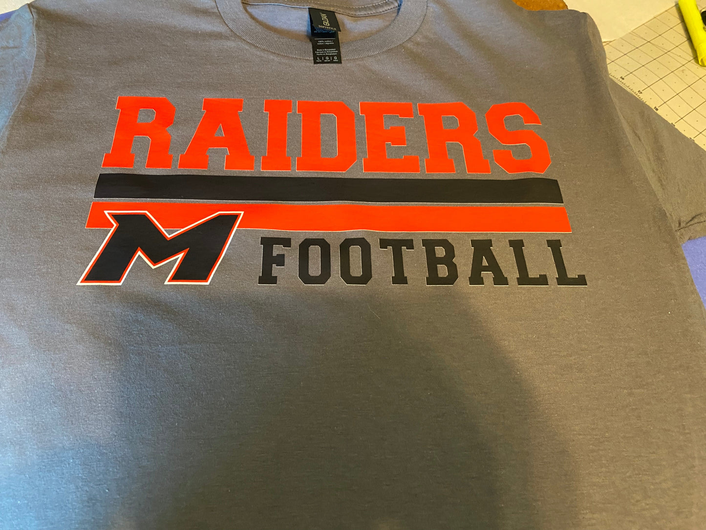 Raiders football M logo