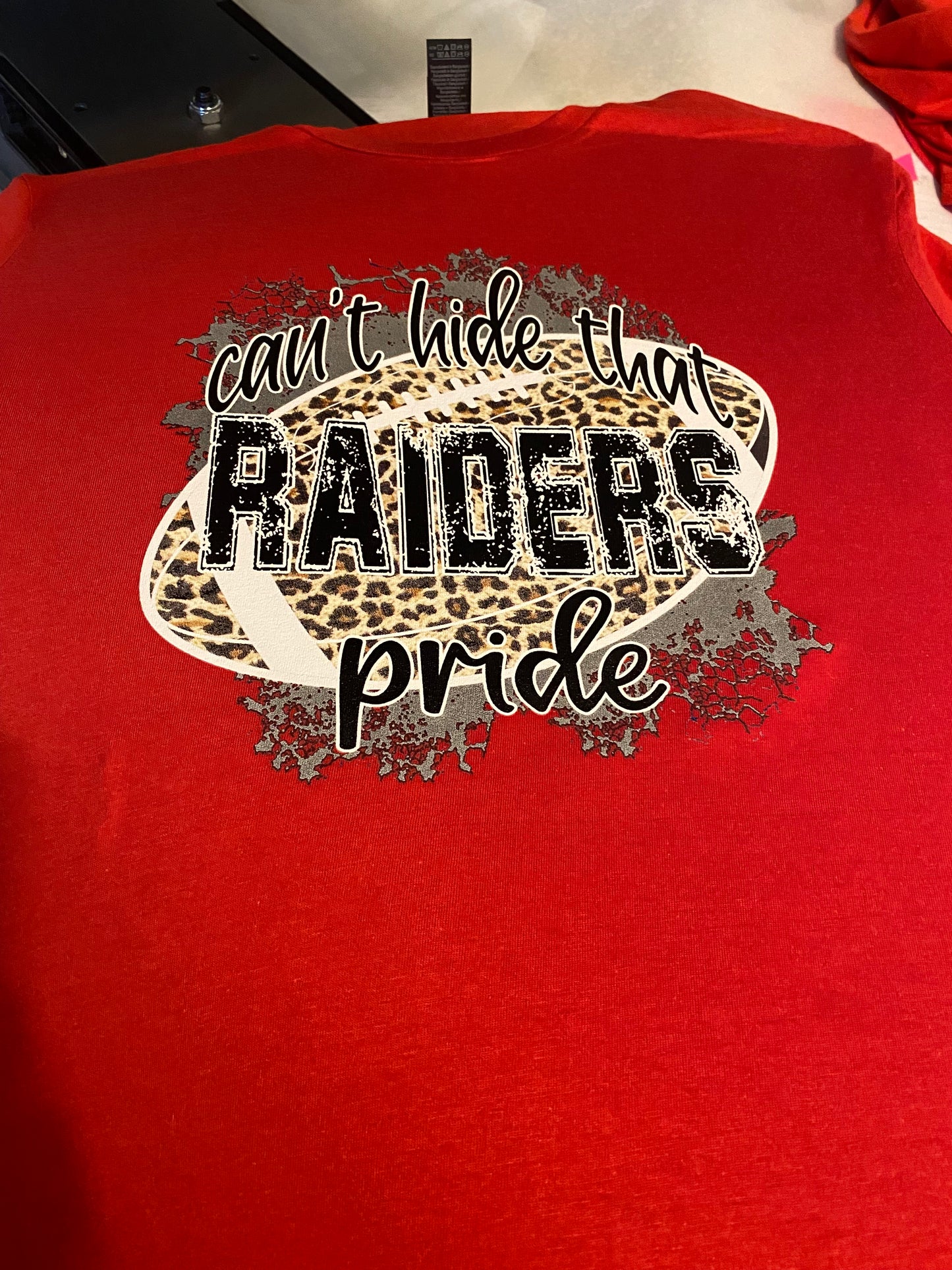Can’t hide that raider pride