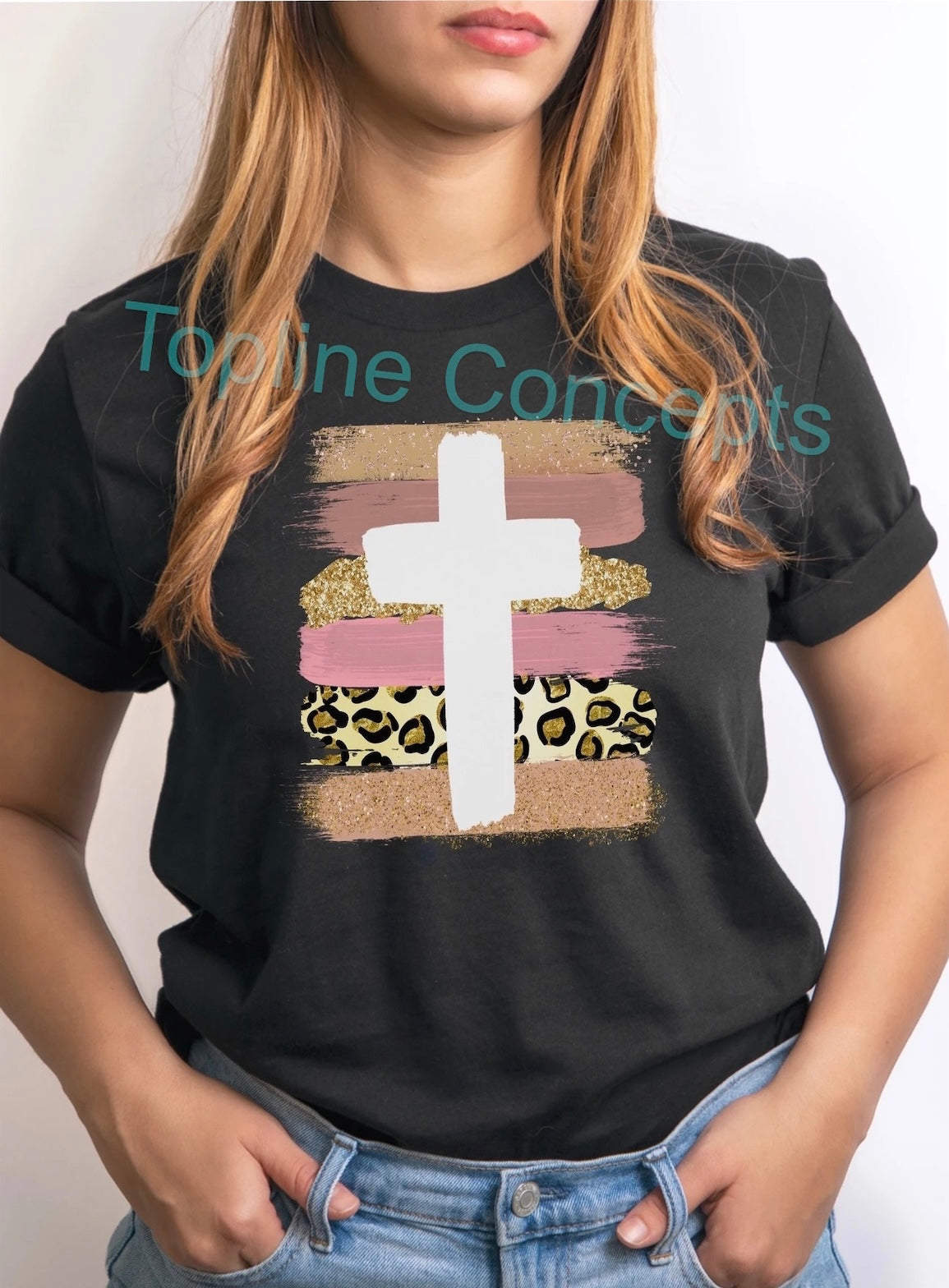 Cross brushstrokes