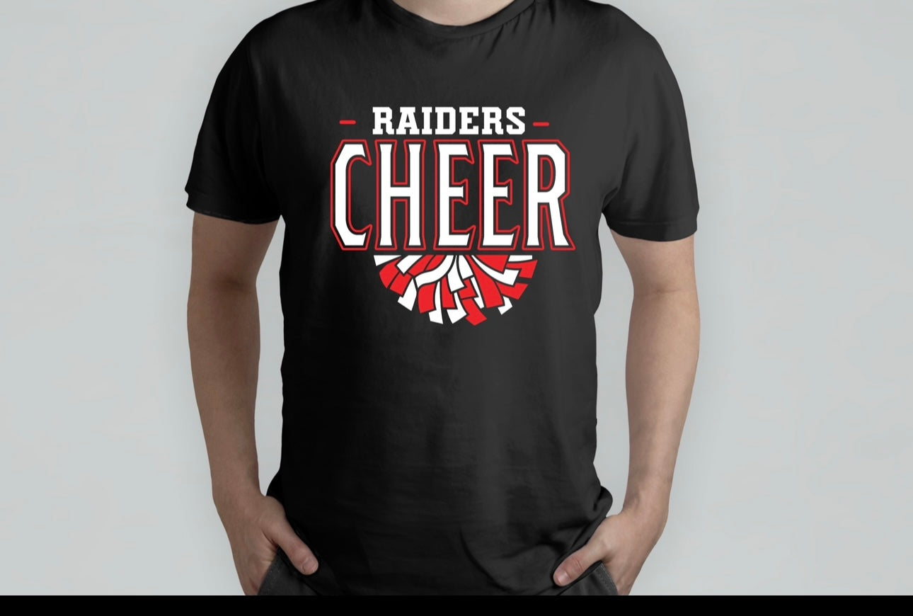 Raider cheer pom