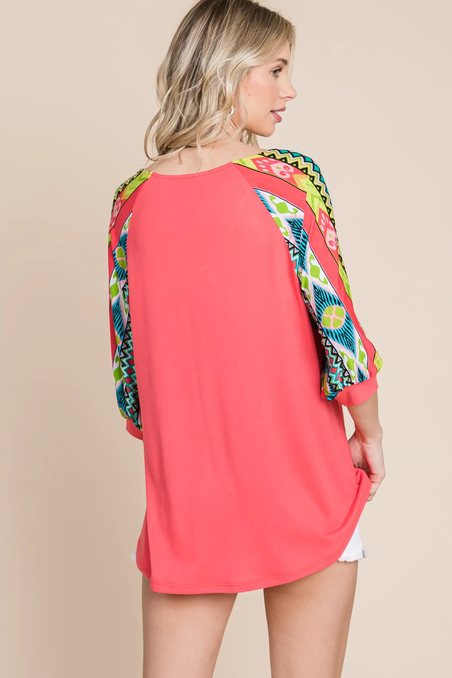 Dolman Sleeve Vneck