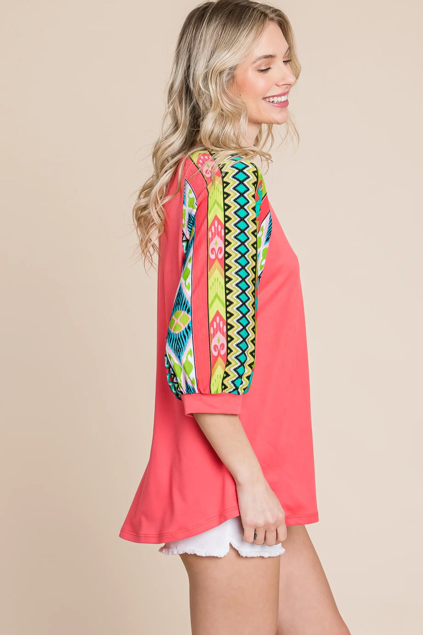 Dolman Sleeve Vneck