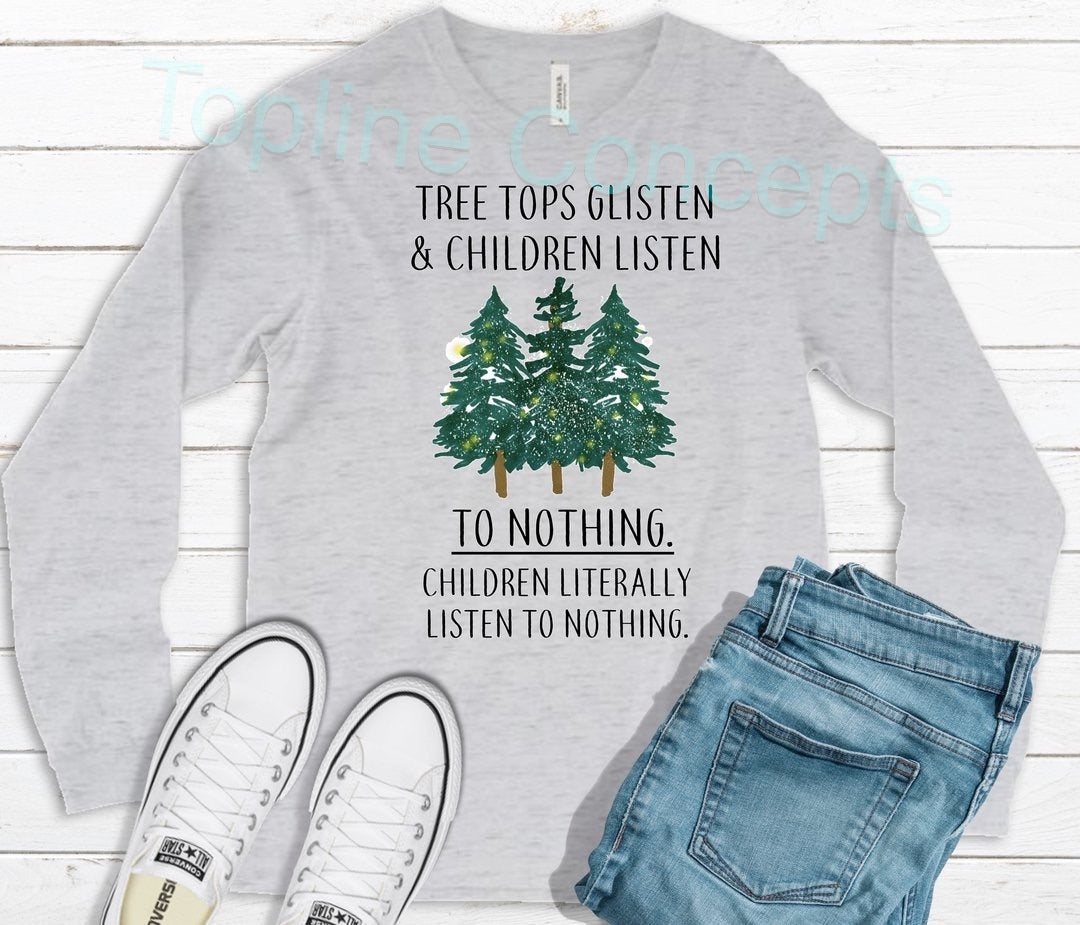 Children listen to nothing