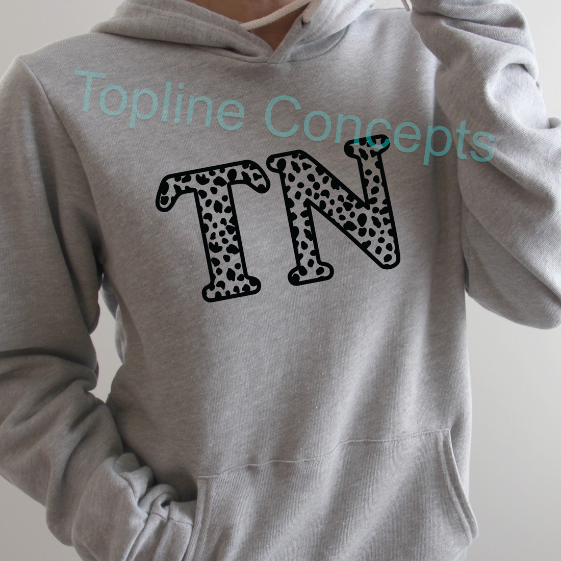 TN leopard solid black