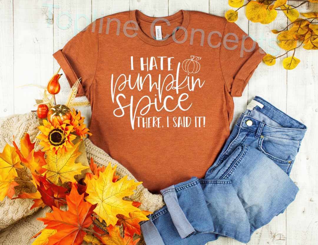 I hate pumpkin