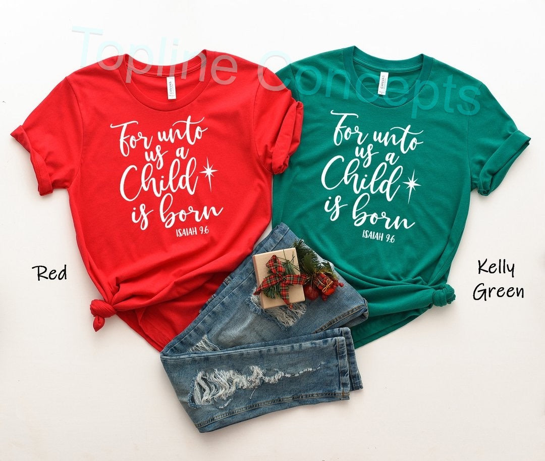 For unto us a child is born