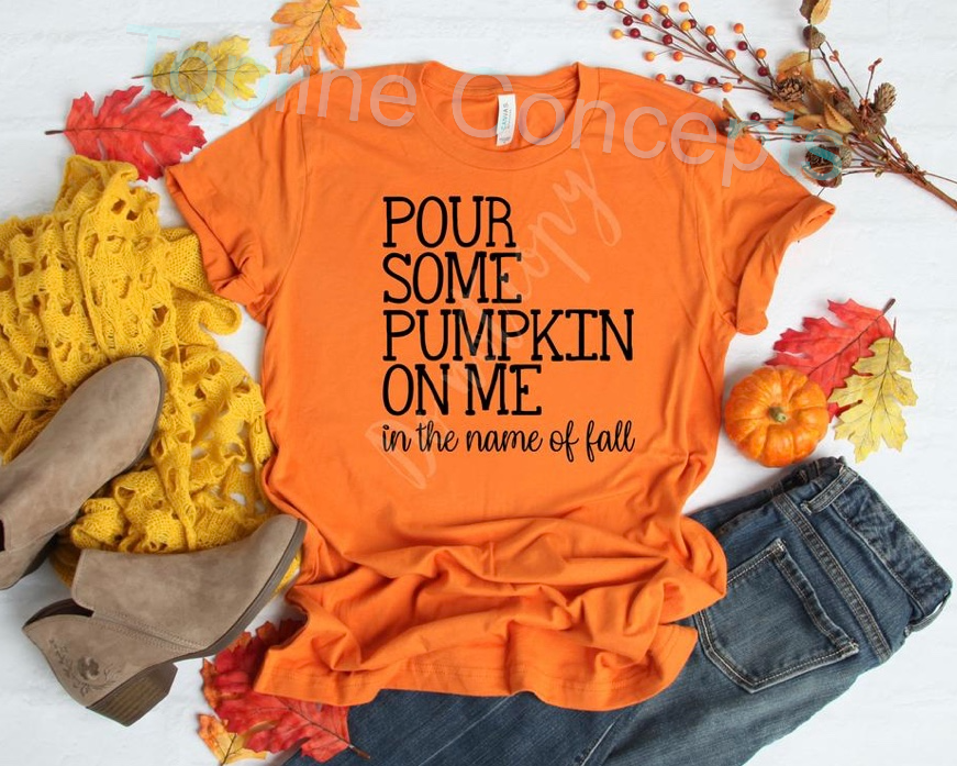 Pour some pumpkin on me