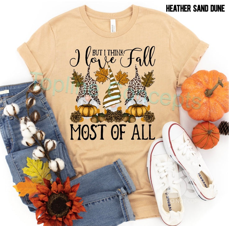 Love fall most of all