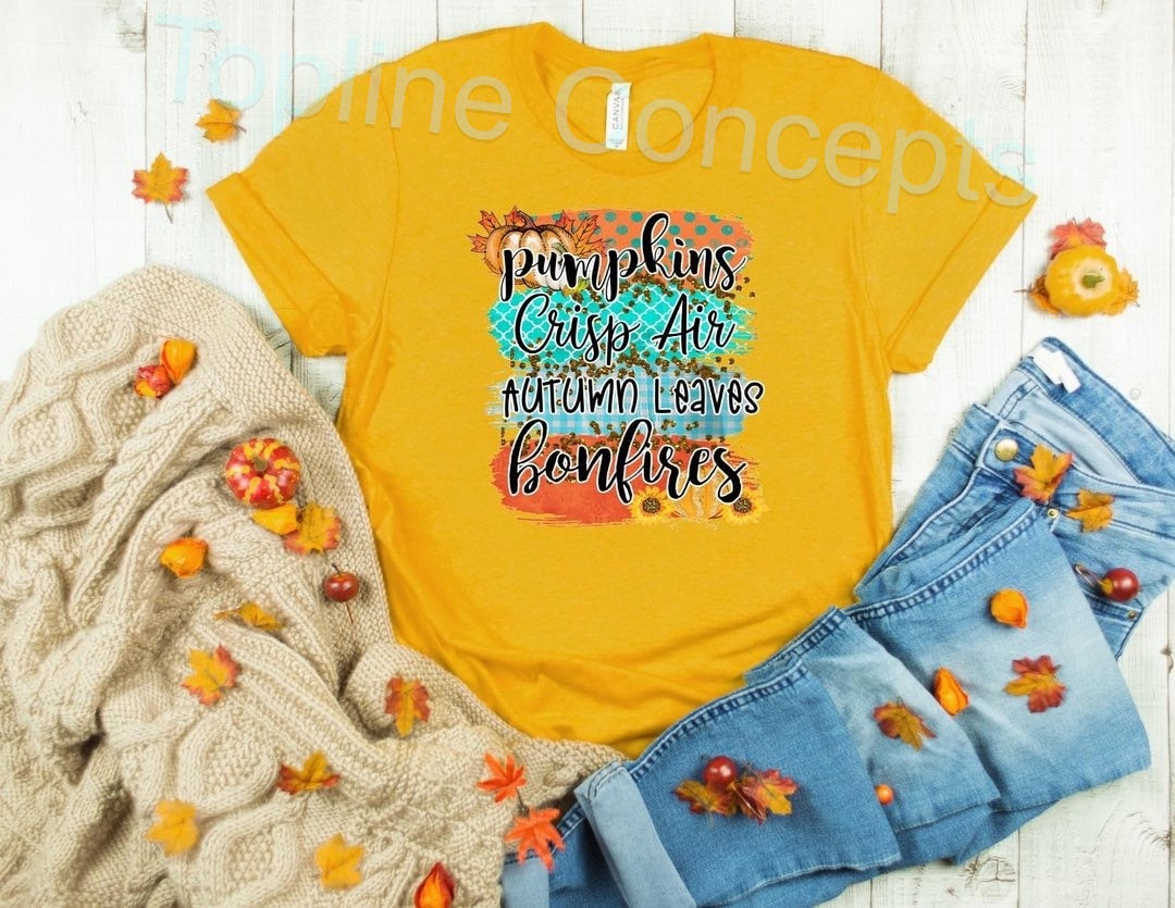 Pumpkins, crisp air