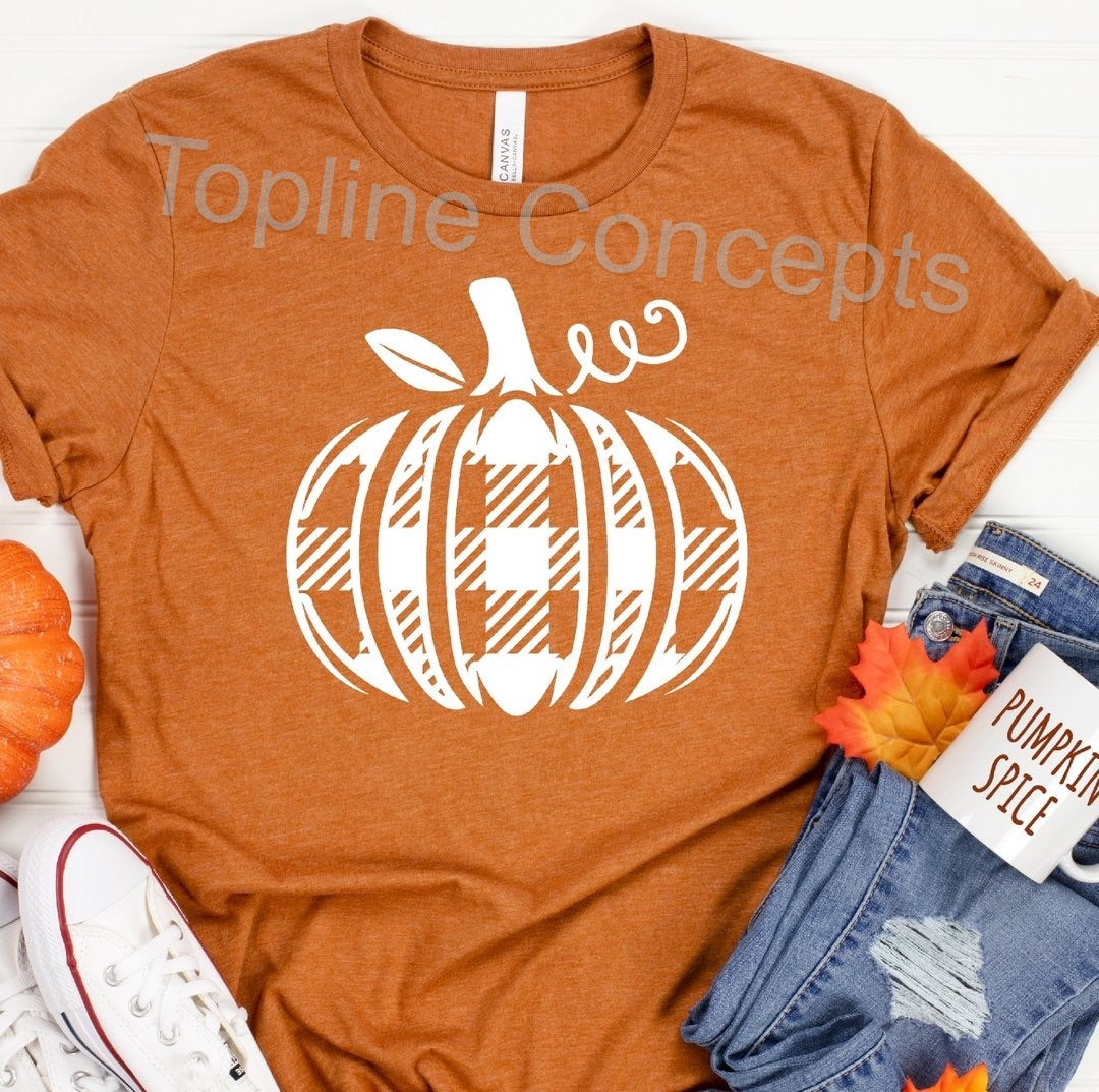 Plaid pumpkins
