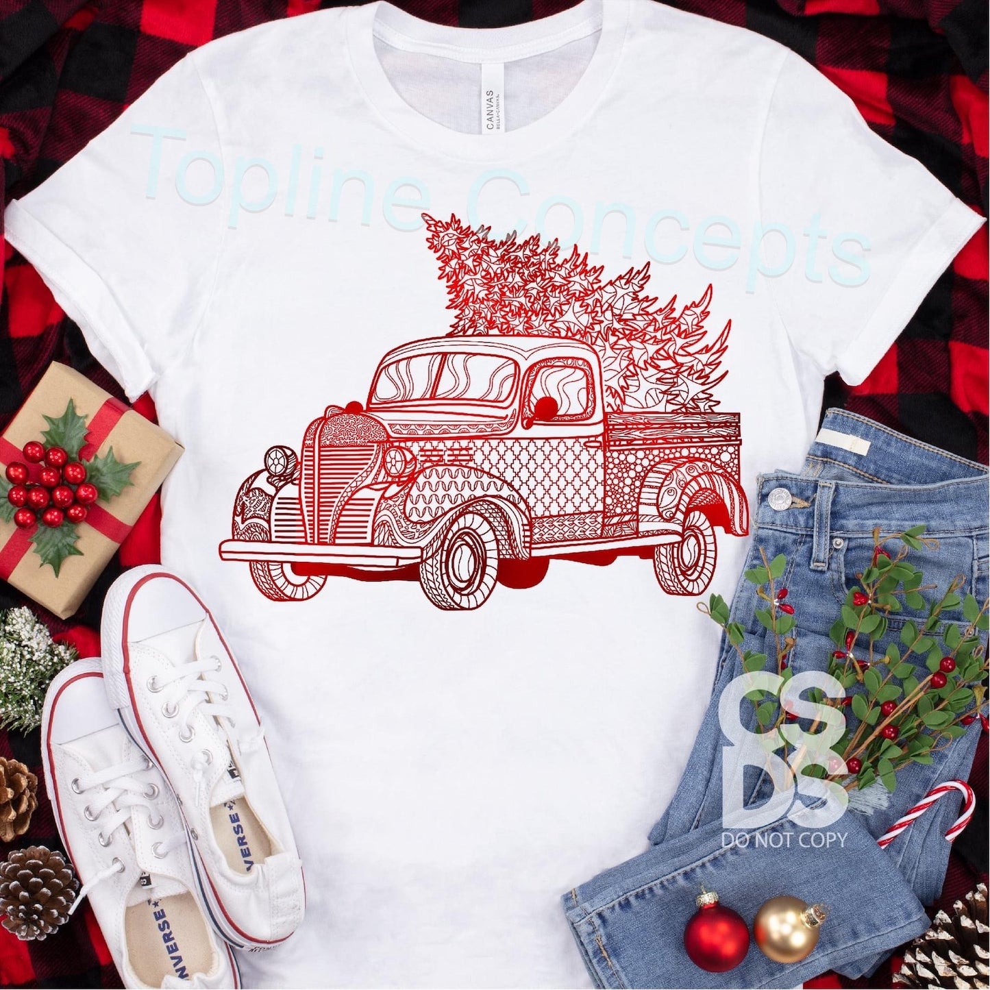 Red truck
