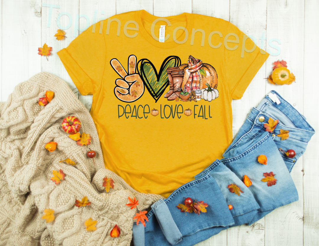 Peace love fall