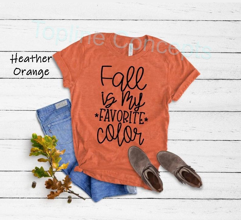 Fall is my favorite color