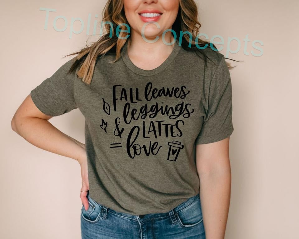 Fall leggings lattes