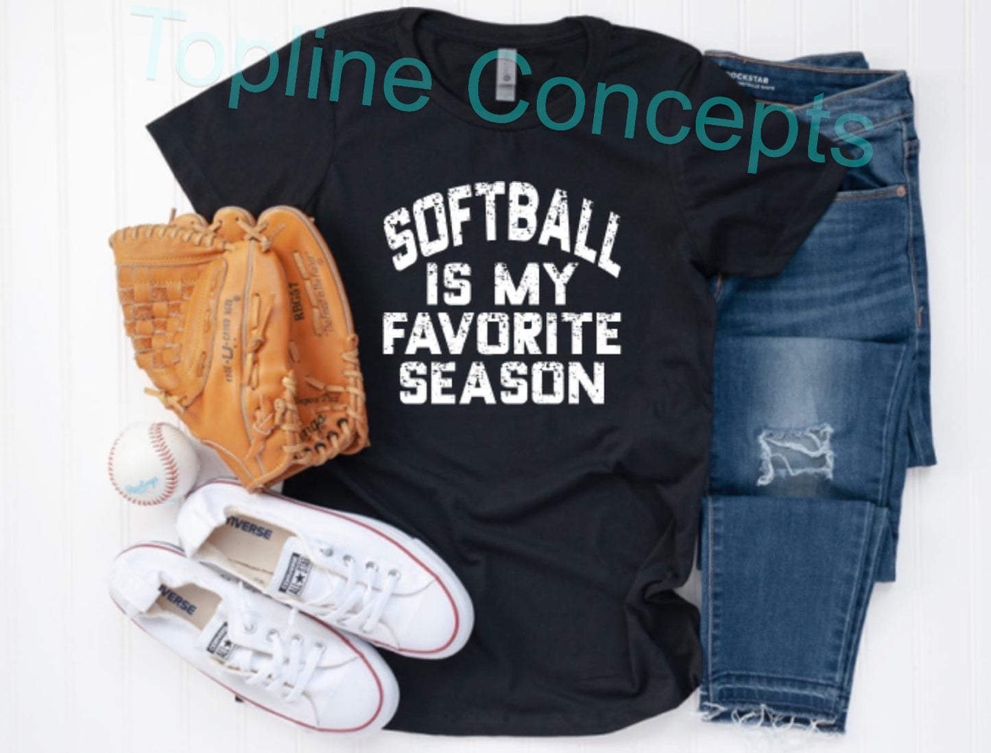 Softball is my favorite
