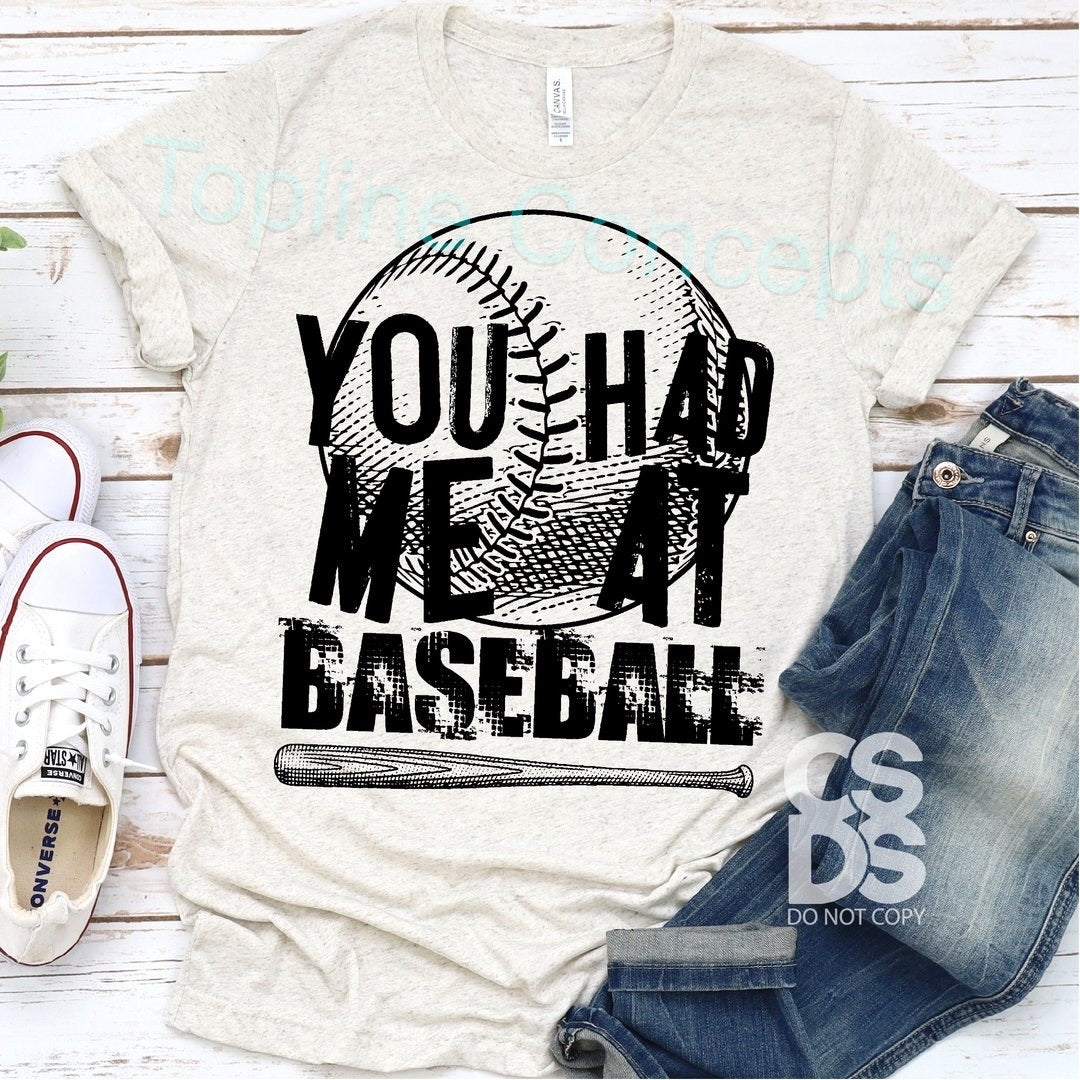 You had me at baseball