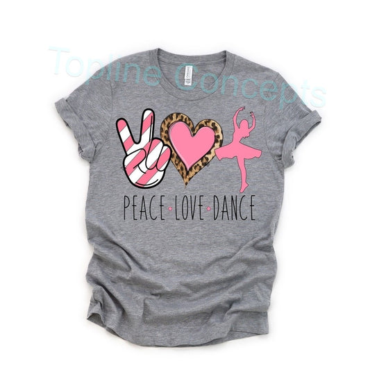 Peace love dance
