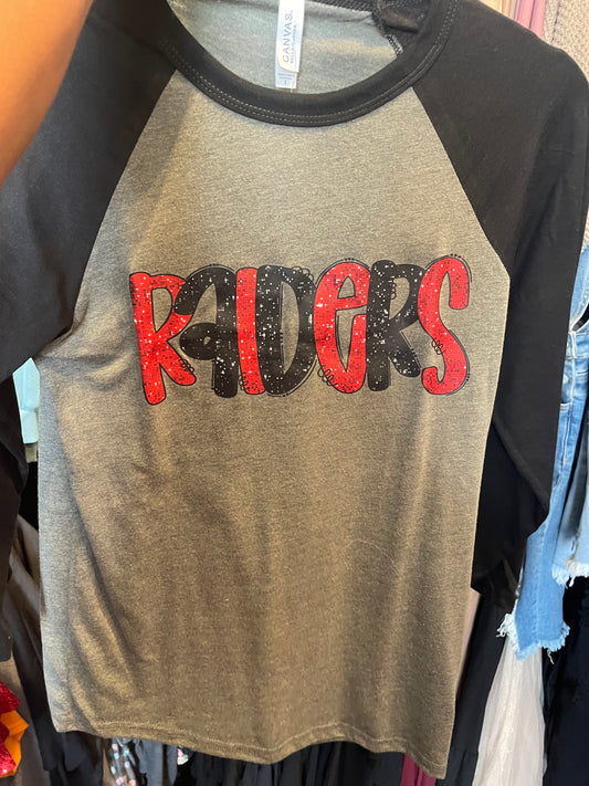 Raiders faux glitter 2