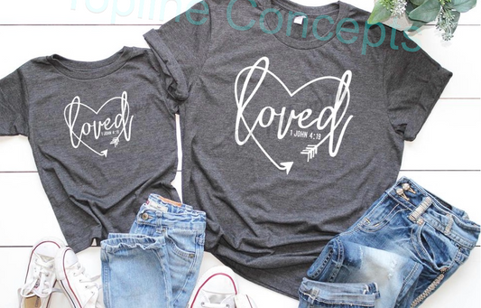 Loved heart
