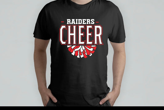 Raider cheer pom