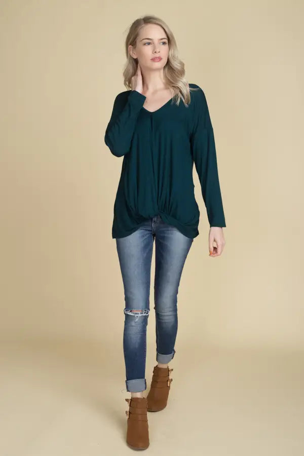Hunter Green Top