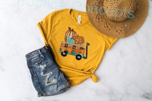 Pumpkin wagon