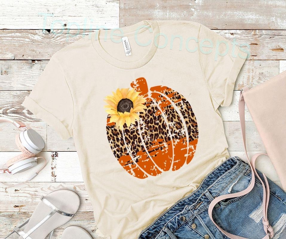 Leopard pumpkin sunflower