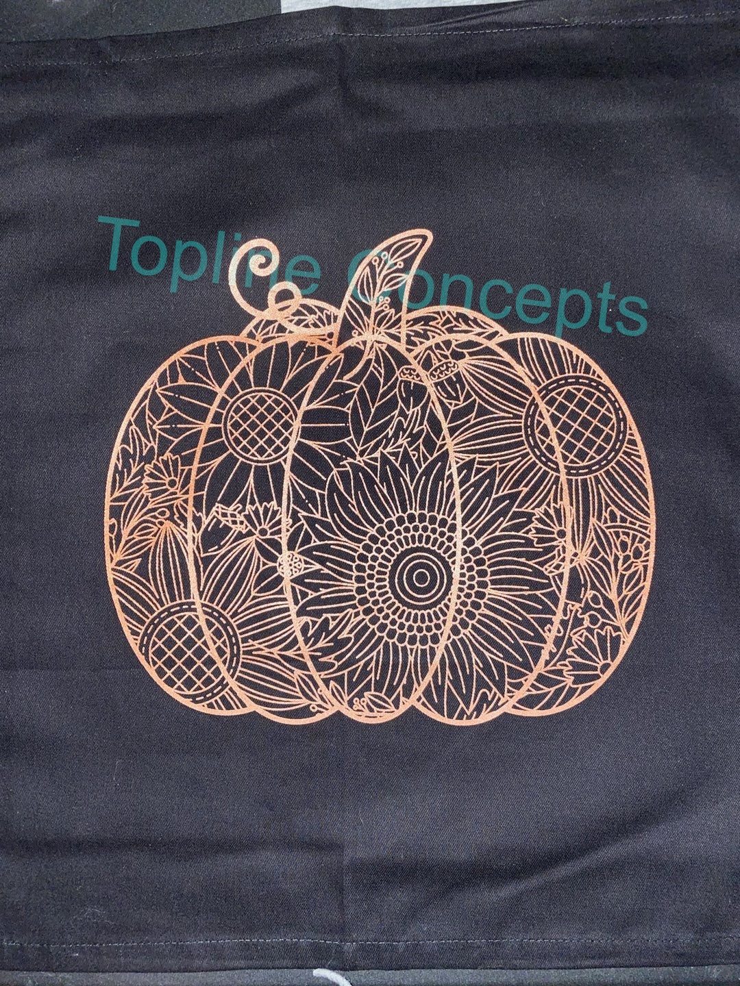Metallic pumpkin