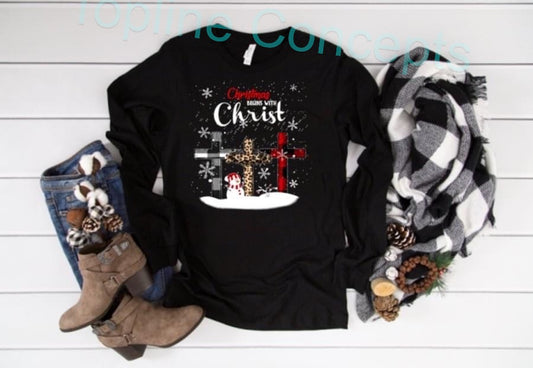 Christmas begins with Christ