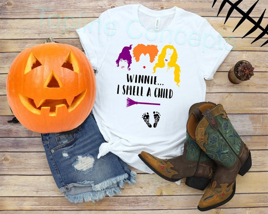 Smell a child