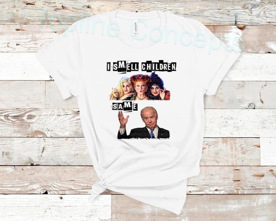 I smell children Biden