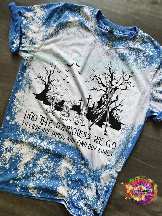 Into the darkness  black design