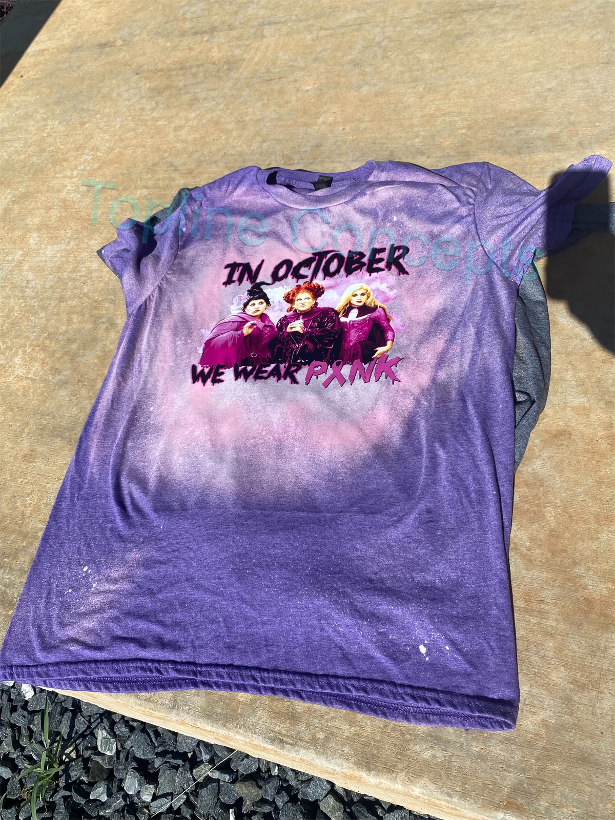 In October we wear pink