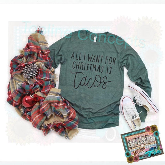 Christmas tacos