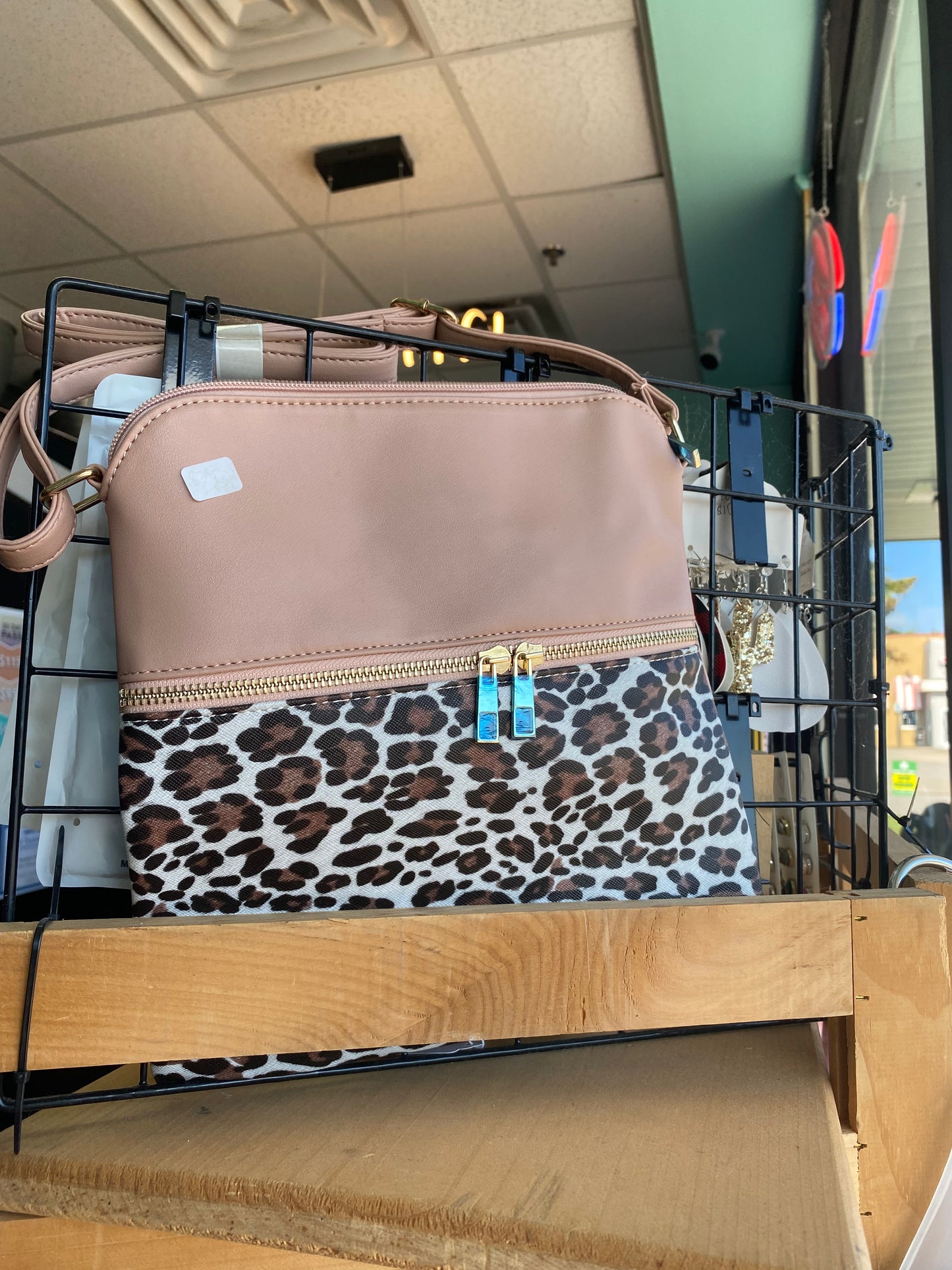 Crossbody Leopard Purse