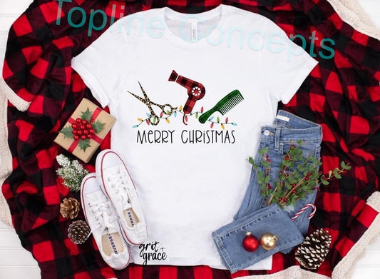 Hair stylist Christmas
