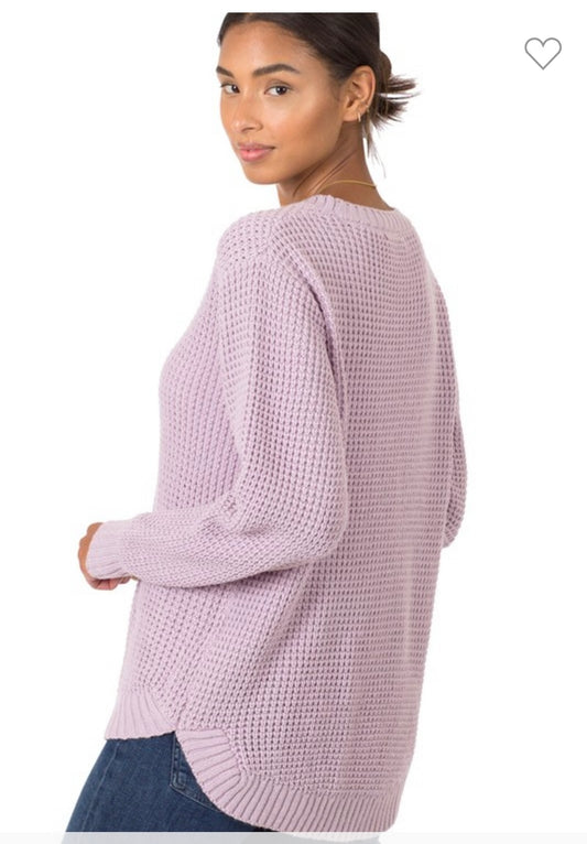 Dusty lavender sweater