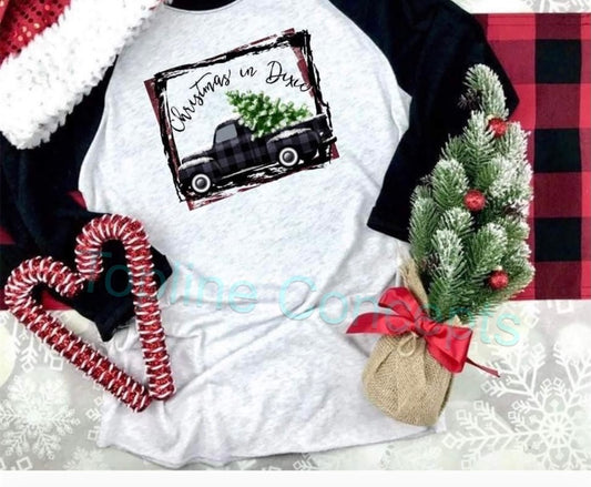 Christmas in Dixie black truck