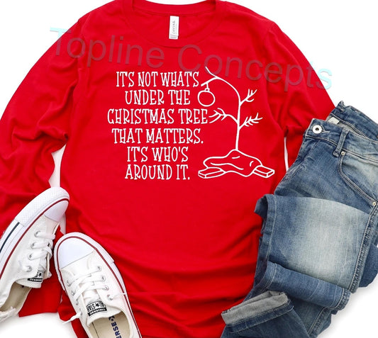 Not what’s under the tree