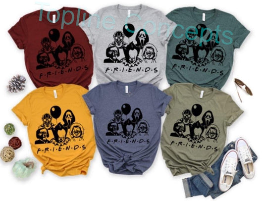 Horror friends balloons