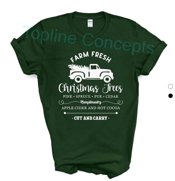 Farm fresh Christmas trees
