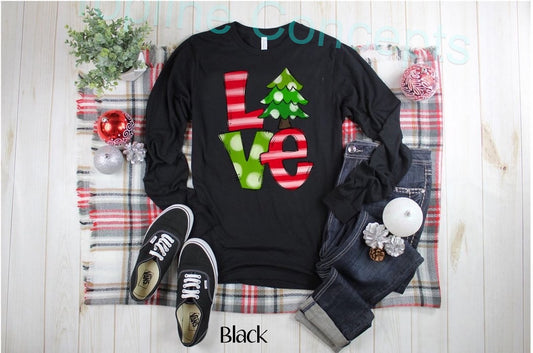 Love Christmas tree