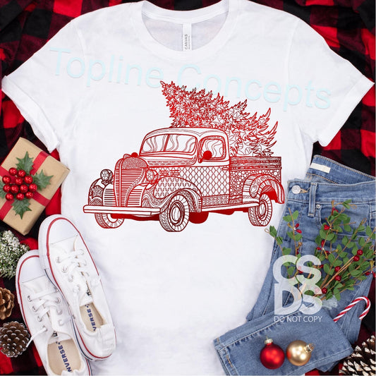 Red truck